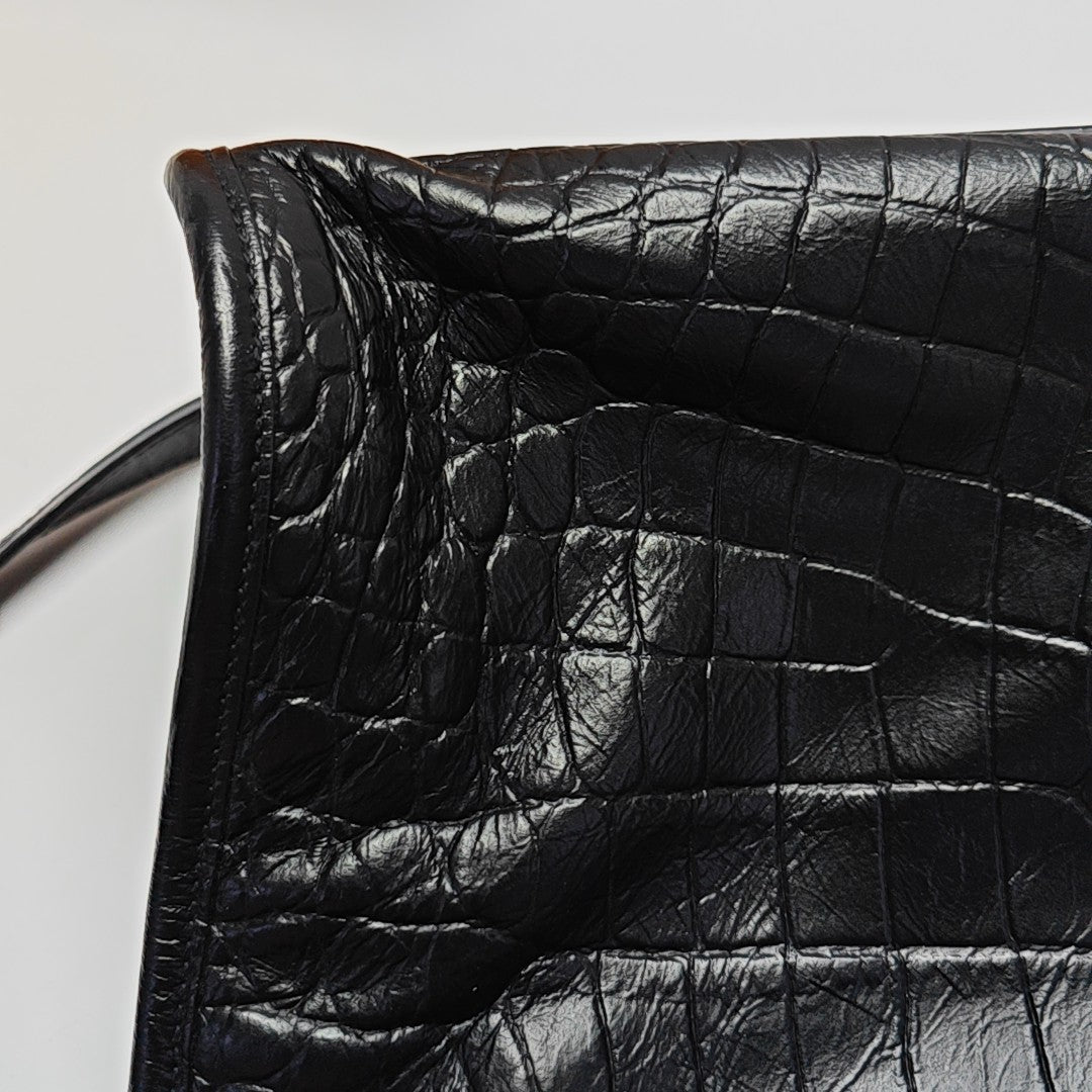 NIKI Large Calfskin Black