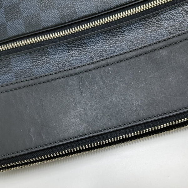 GREENWICH Damier Coated Canvas Blue