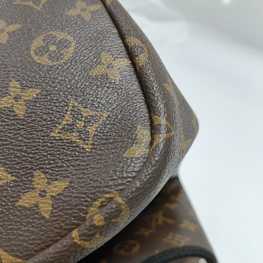 ZACK Monogram Coated Canvas Brown