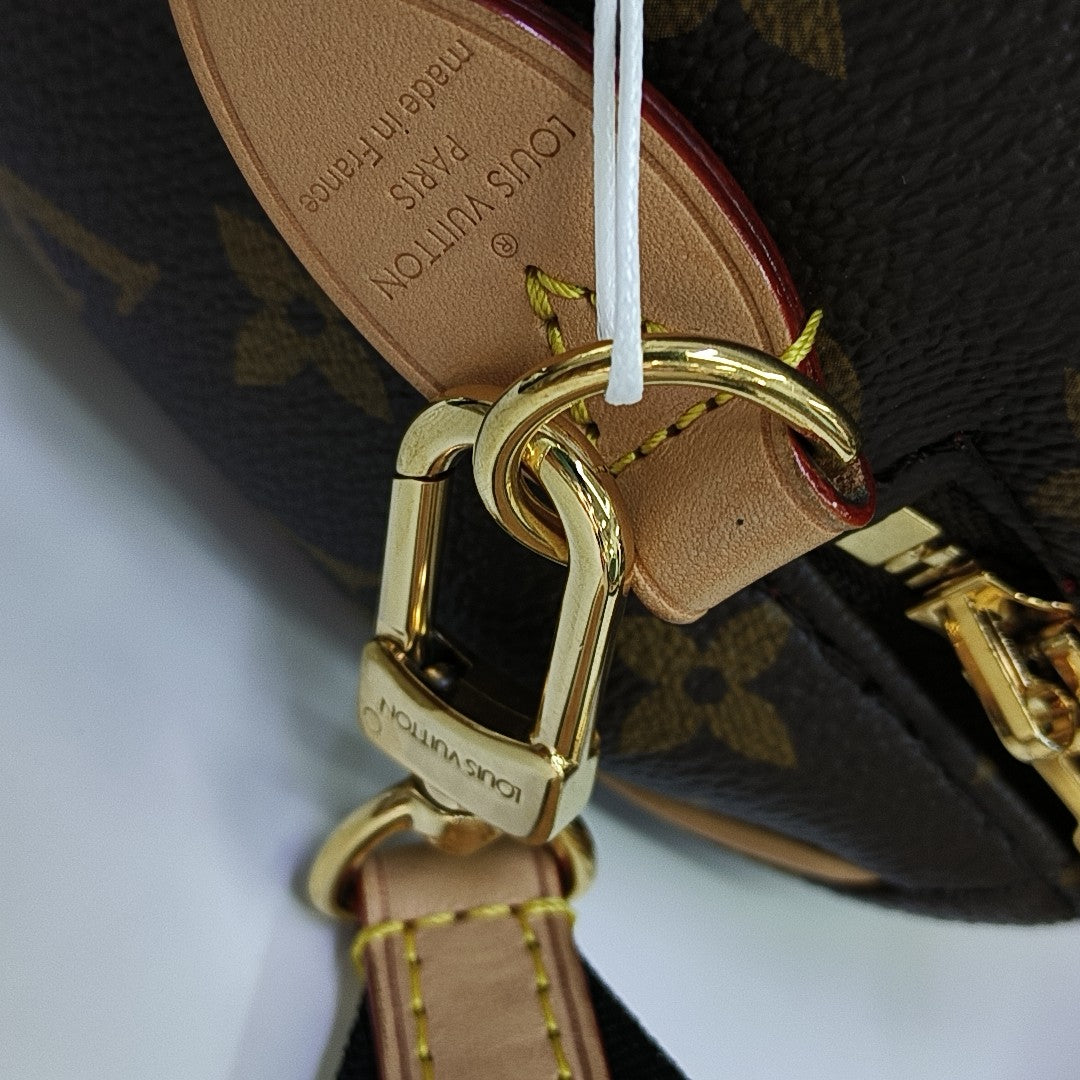 SPEEDY 20 Monogram Coated Canvas Brown