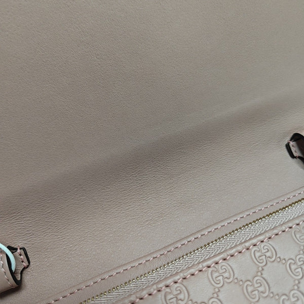 Microguccissima Monogram Calfskin Pink