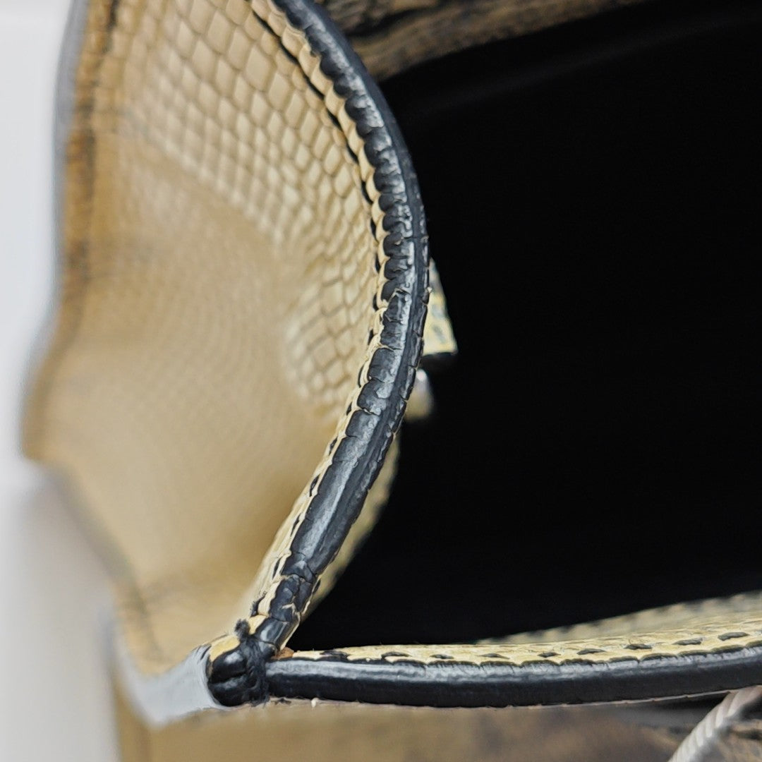 Lizard Shoulder Bag Multicolor