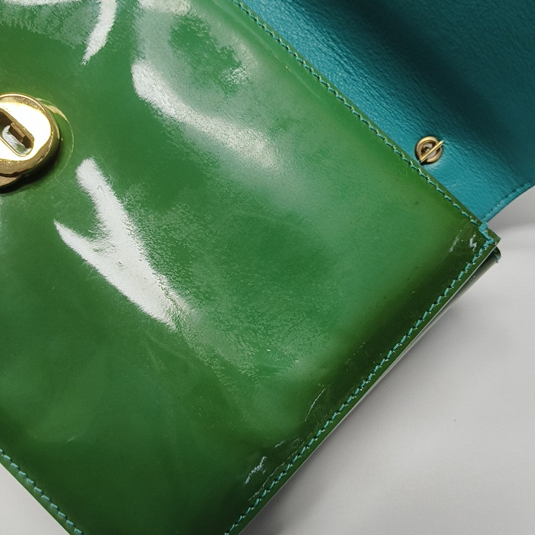 Ginny Calfskin Green