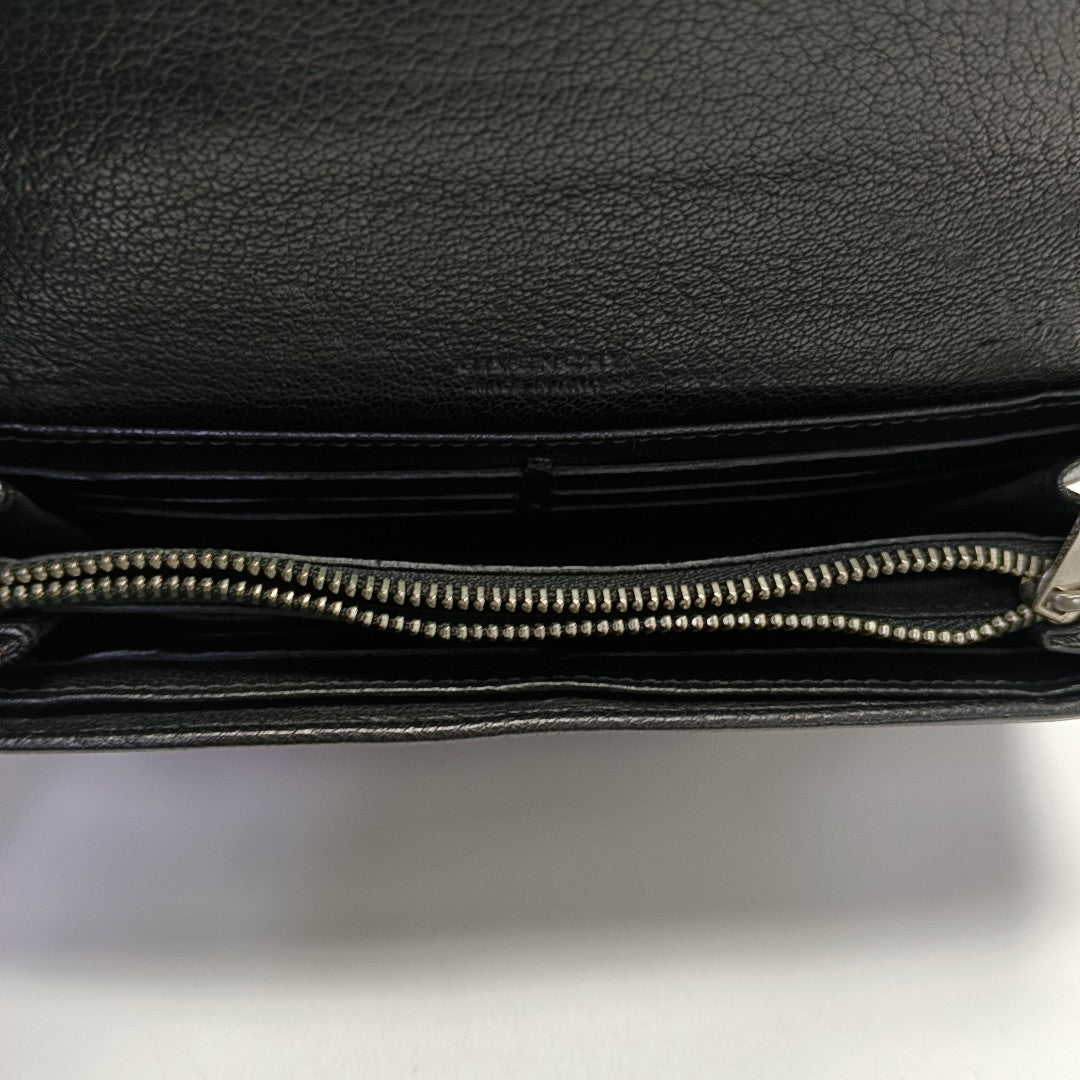 Calfskin Wallet Black