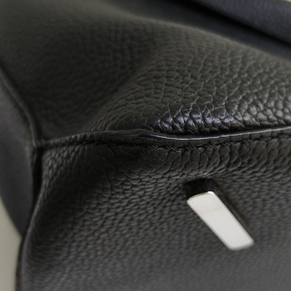 Puzzle Large Calfskin Black