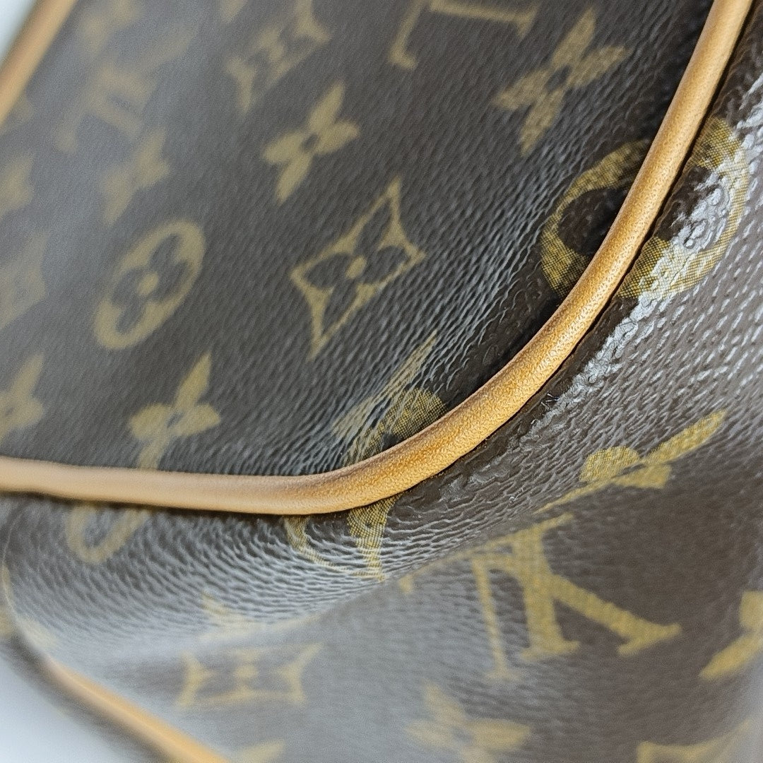 PALERMO PM Monogram Coated Canvas Brown