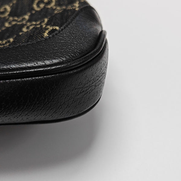 Jackie 1961 Mini Monogram Denim Black