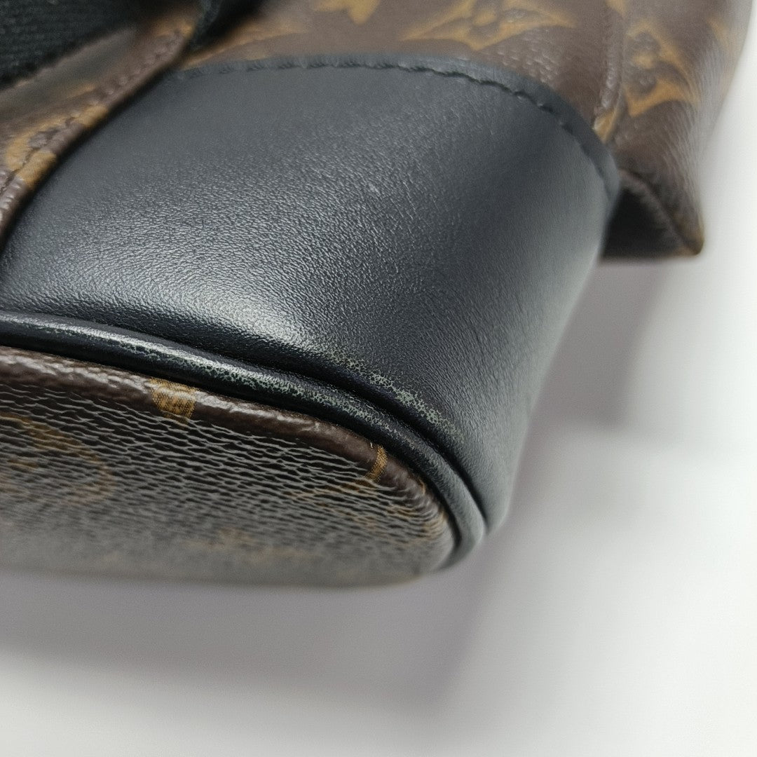 CHRISTOPHER PM Monogram Coated Canvas Brown