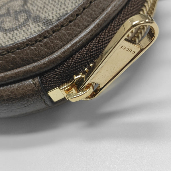 Ophidia Mini Monogram Lona Revestida Beige