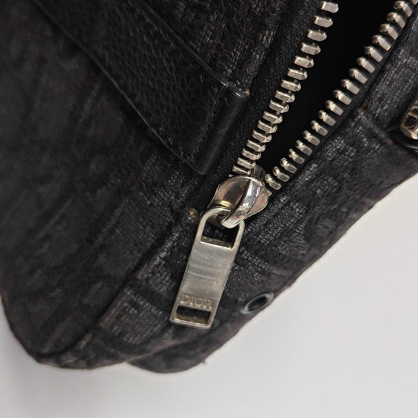 Safari Oblique Canvas Black