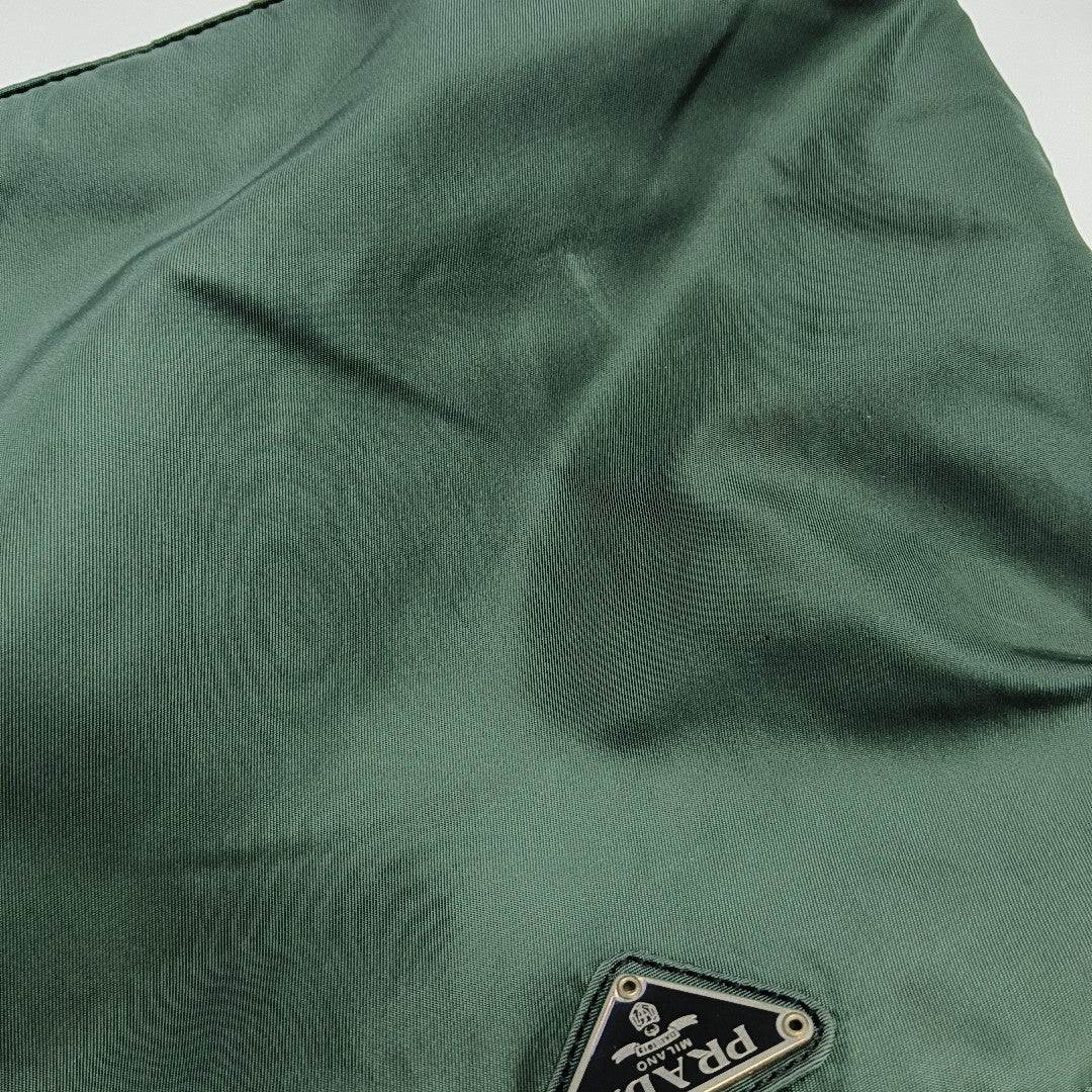 Nylon Tote Bag Green