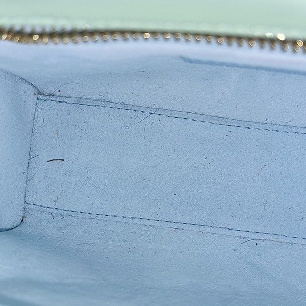 Lady Dior Mini Quilted Lambskin Blue