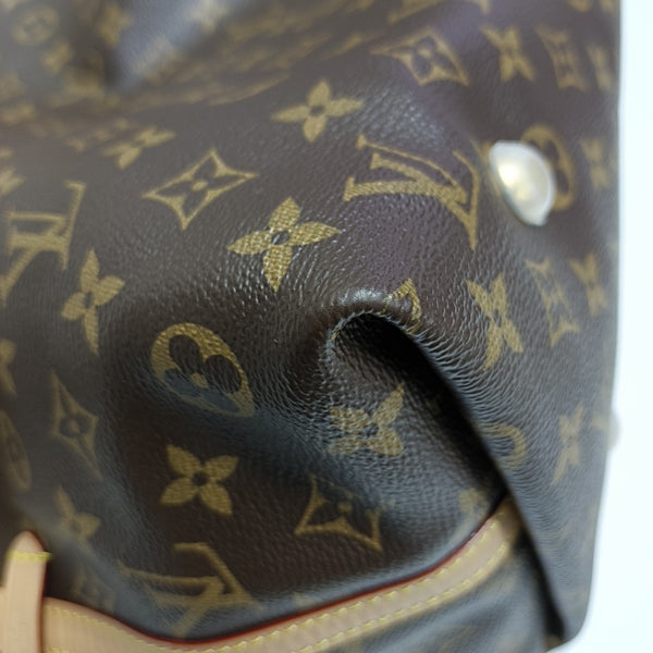 CARRYALL MM Monogram Coated Canvas Brown