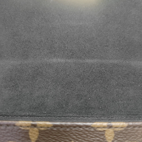 LOCKY BB Monogram Coated Canvas Brown