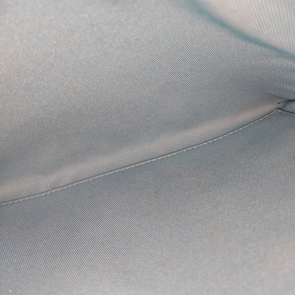 Monogram Calfskin Clutch Blue