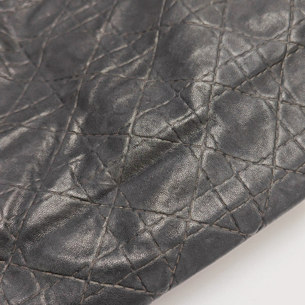 Cannage Calfskin Tote Bag Black