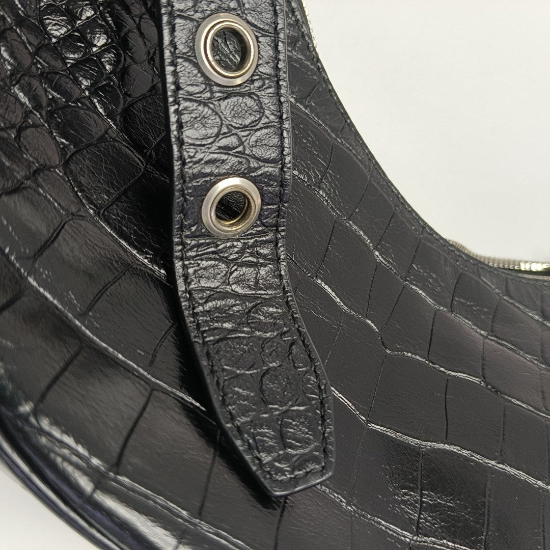 Le Cagole Small Calfskin Black