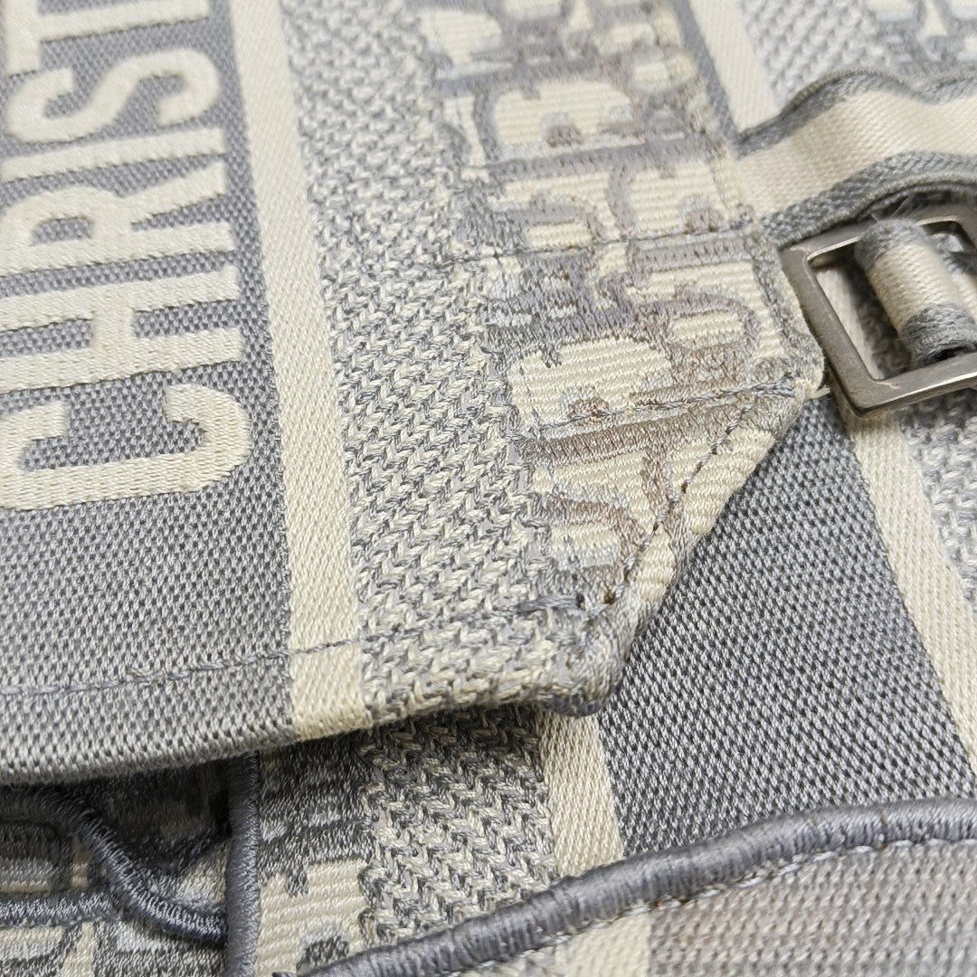 Diorcamp Large Oblique Canvas Gray