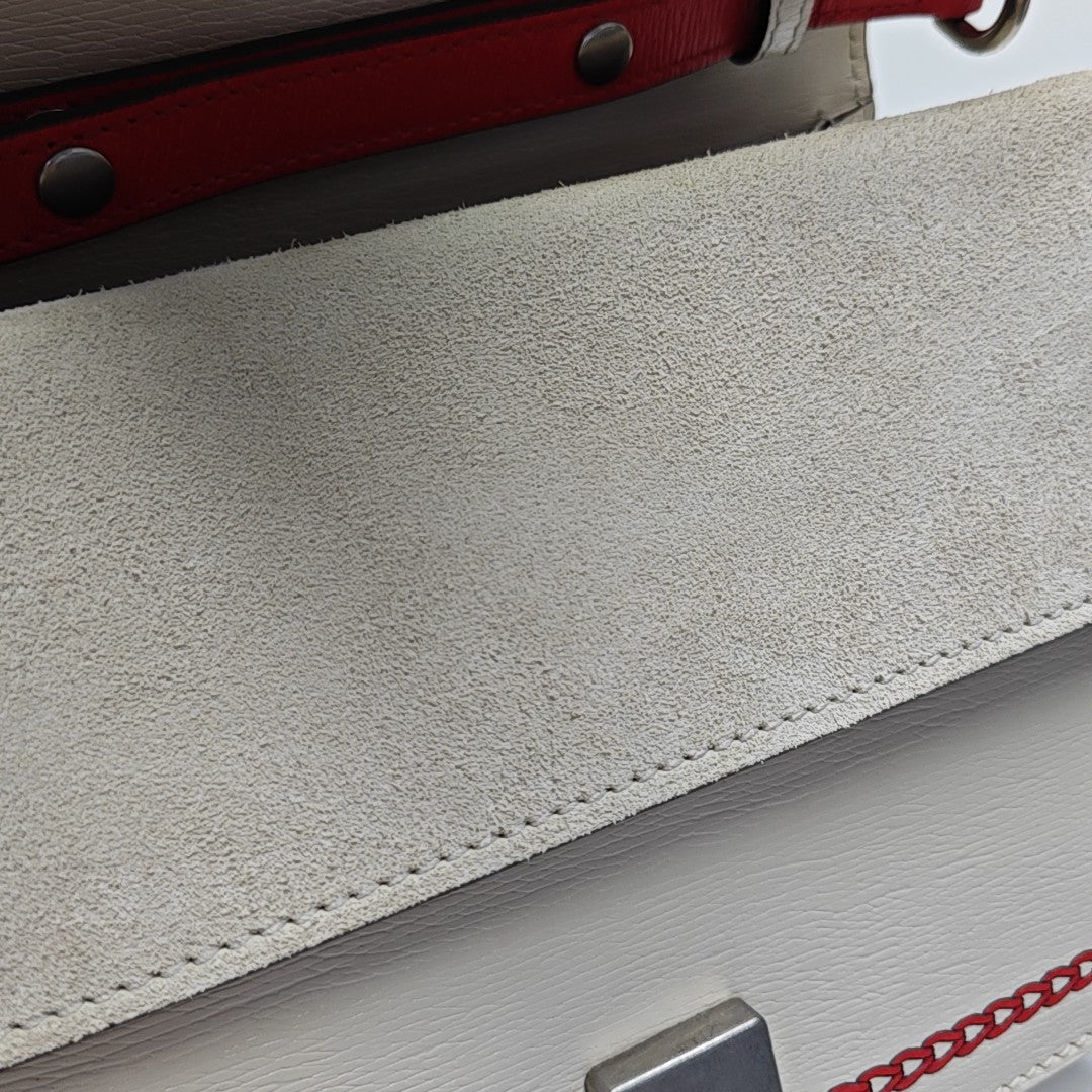 Authenticated pre-owned  Dionysus Small Quilted Calfskin White - Shoulder Bag at Looply