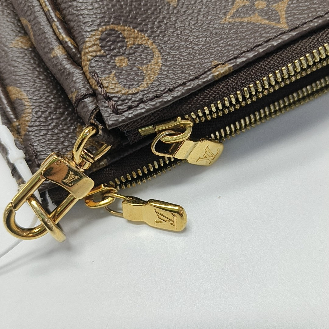 MULTI Monogram Coated Canvas Brown