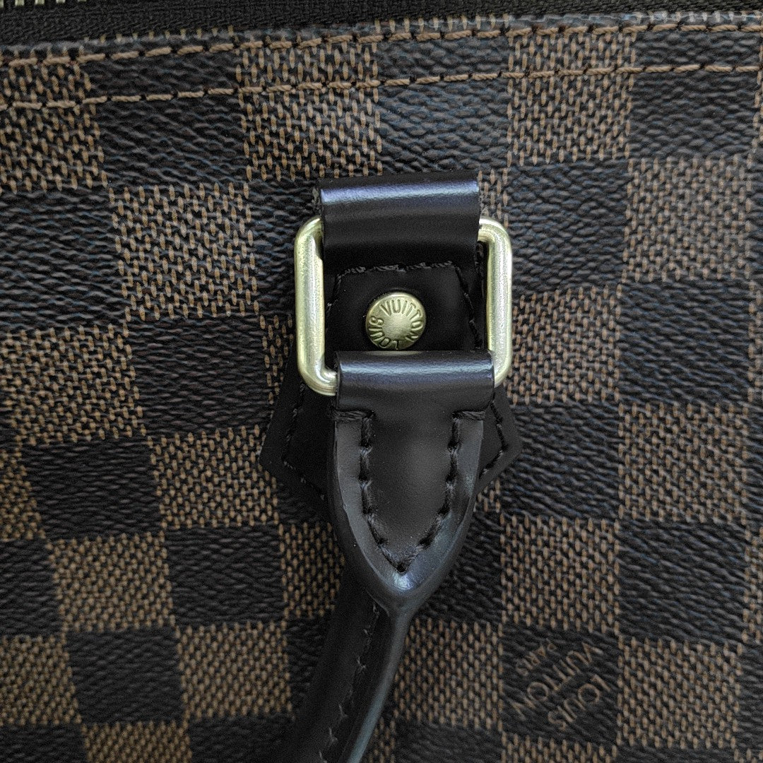 SPEEDY 30 Damier Ebene Coated Canvas Brown