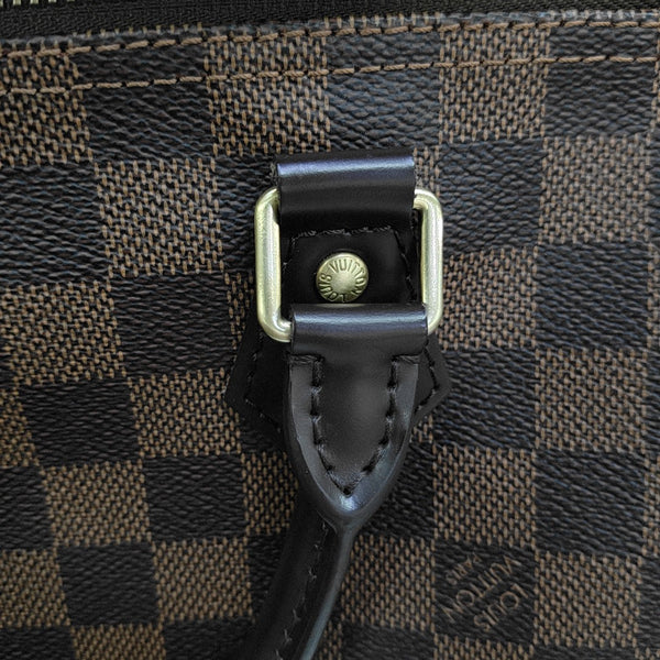 SPEEDY 30 Damier Ebene Coated Canvas Brown