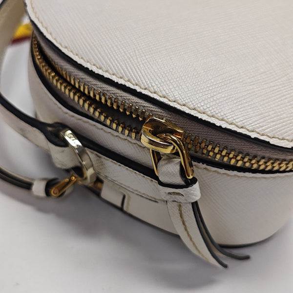 Odette Saffiano Calfskin White