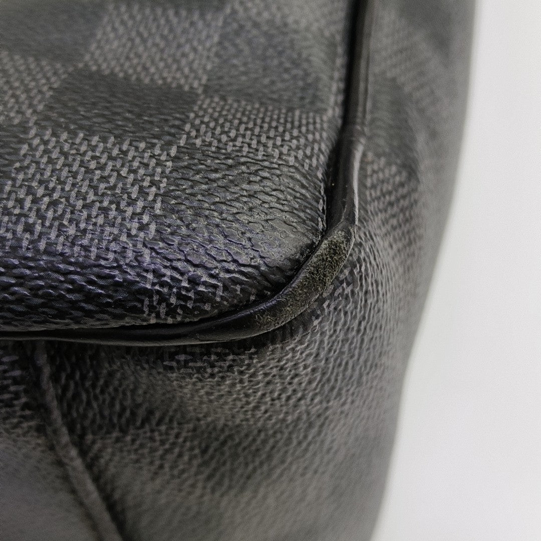 TADAO PM Damier Graphite Coated Canvas Gray