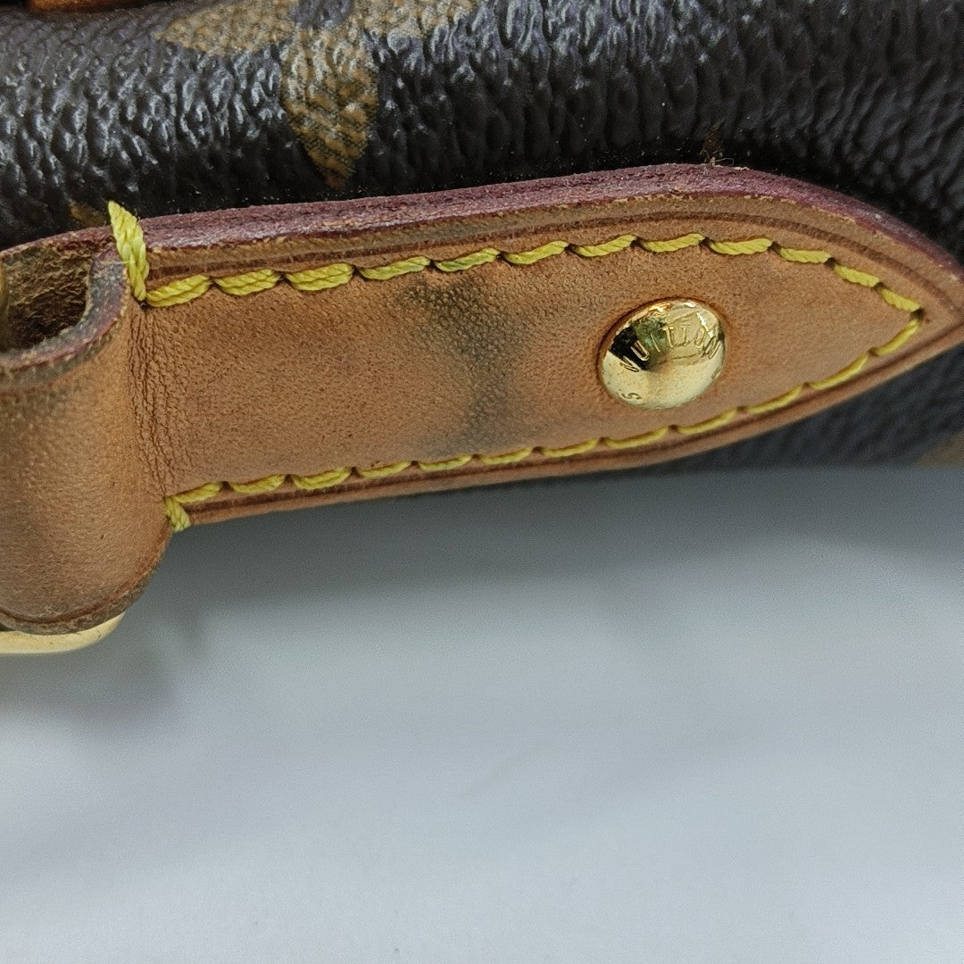 RETIRO GM Monogram Coated Canvas Brown