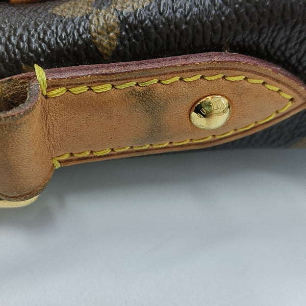RETIRO GM Monogram Coated Canvas Brown