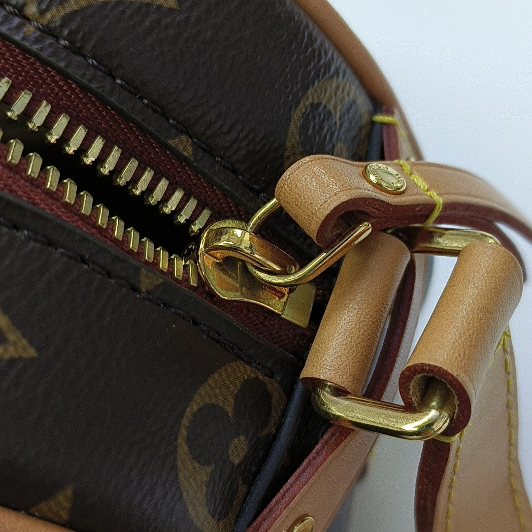 BOITE CHAPEAU PM Monogram Coated Canvas Brown