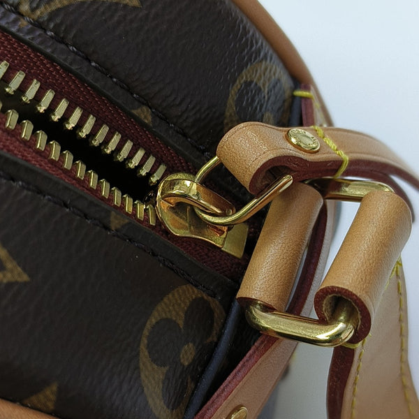 BOITE CHAPEAU PM Monogram Coated Canvas Brown