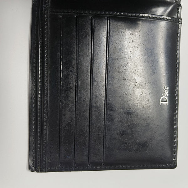 Patent Leather Wallet Black