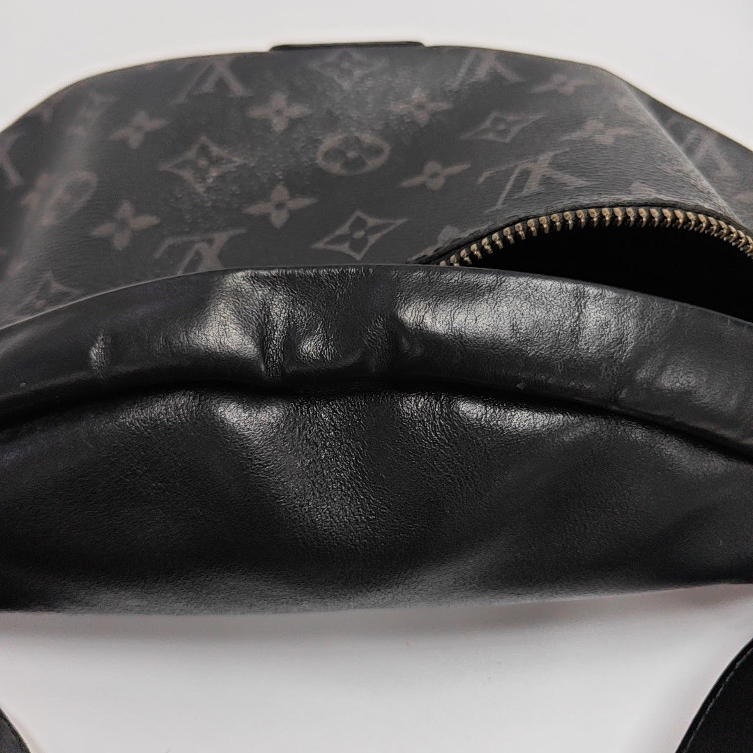 DISCOVERY Monogram Coated Canvas Black