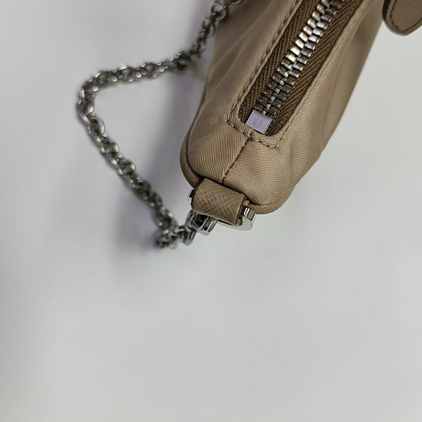 Re-Edition2000 Mini Nylon Beige