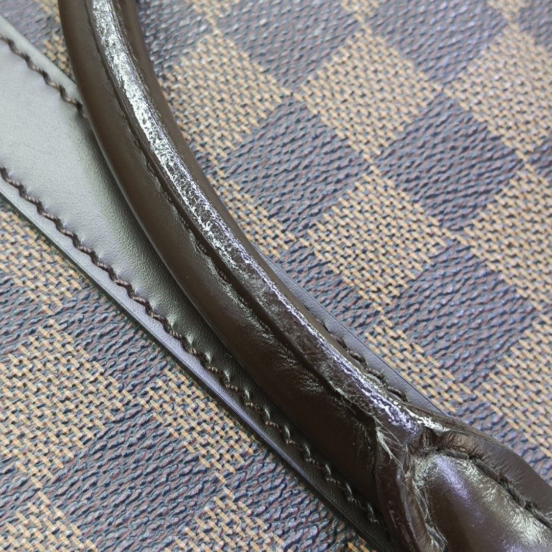 PORTE-DOCUMENTS Damier Ebene Coated Canvas Brown