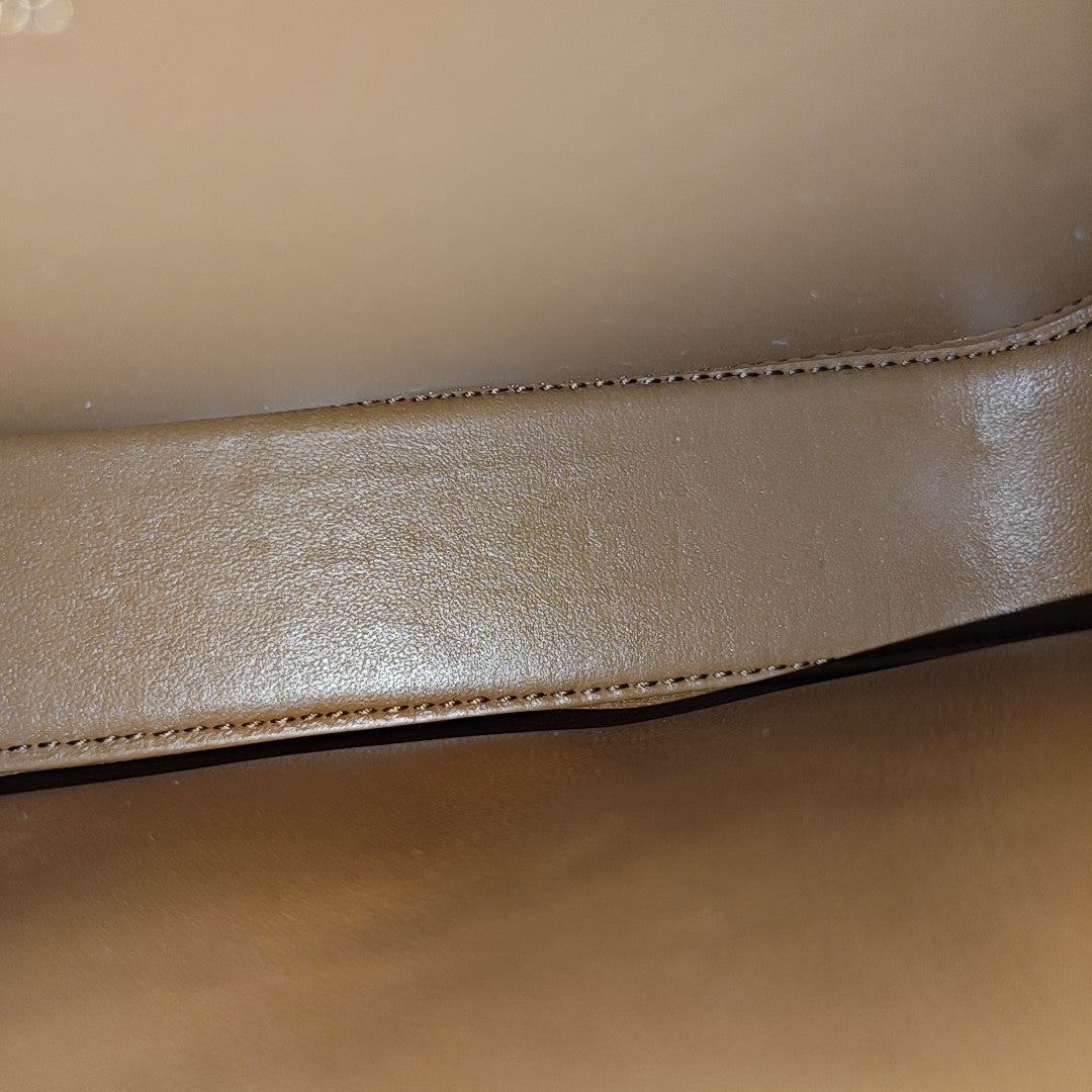 TRIOMPHE Small Coated Canvas Brown