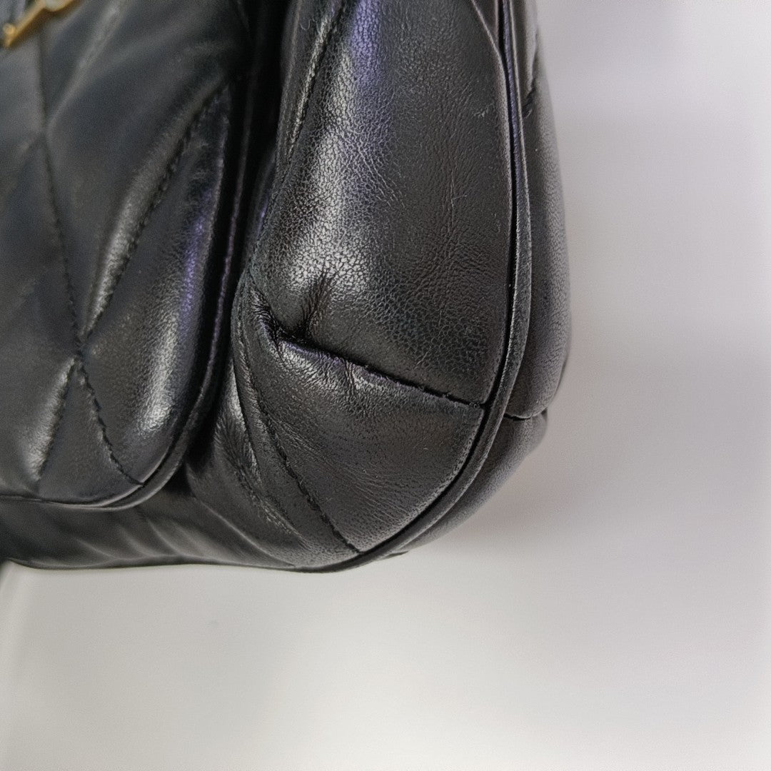 LE 57 Quilted Lambskin Black