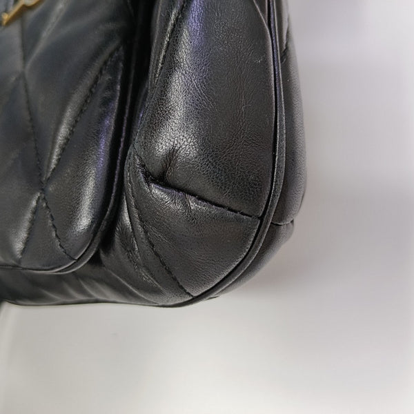 LE 57 Quilted Lambskin Black