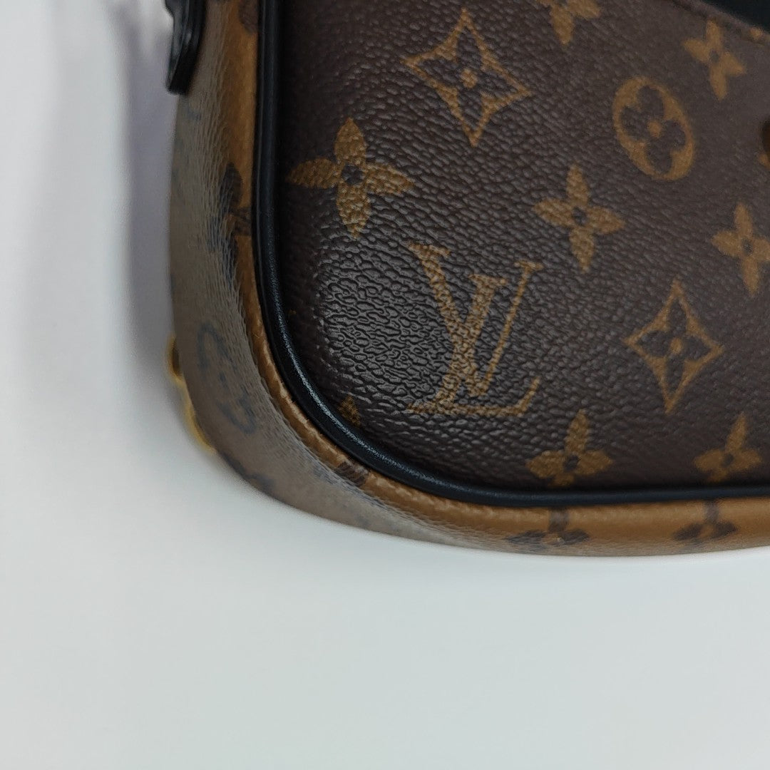 IVY Monogram Coated Canvas Brown