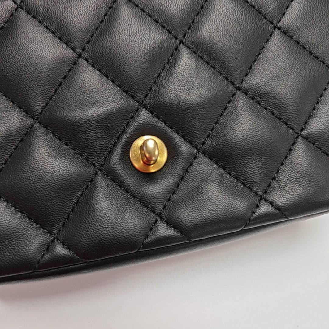 CLASSIC FLAP Small Quilted Lambskin Black