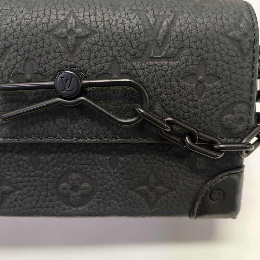 SOFT TRUNK Mini Monogram Calfskin Black