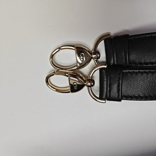 Lady Dior Small Quilted Lambskin Black
