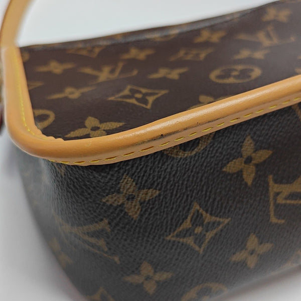 DIANE Monogram Coated Canvas Brown
