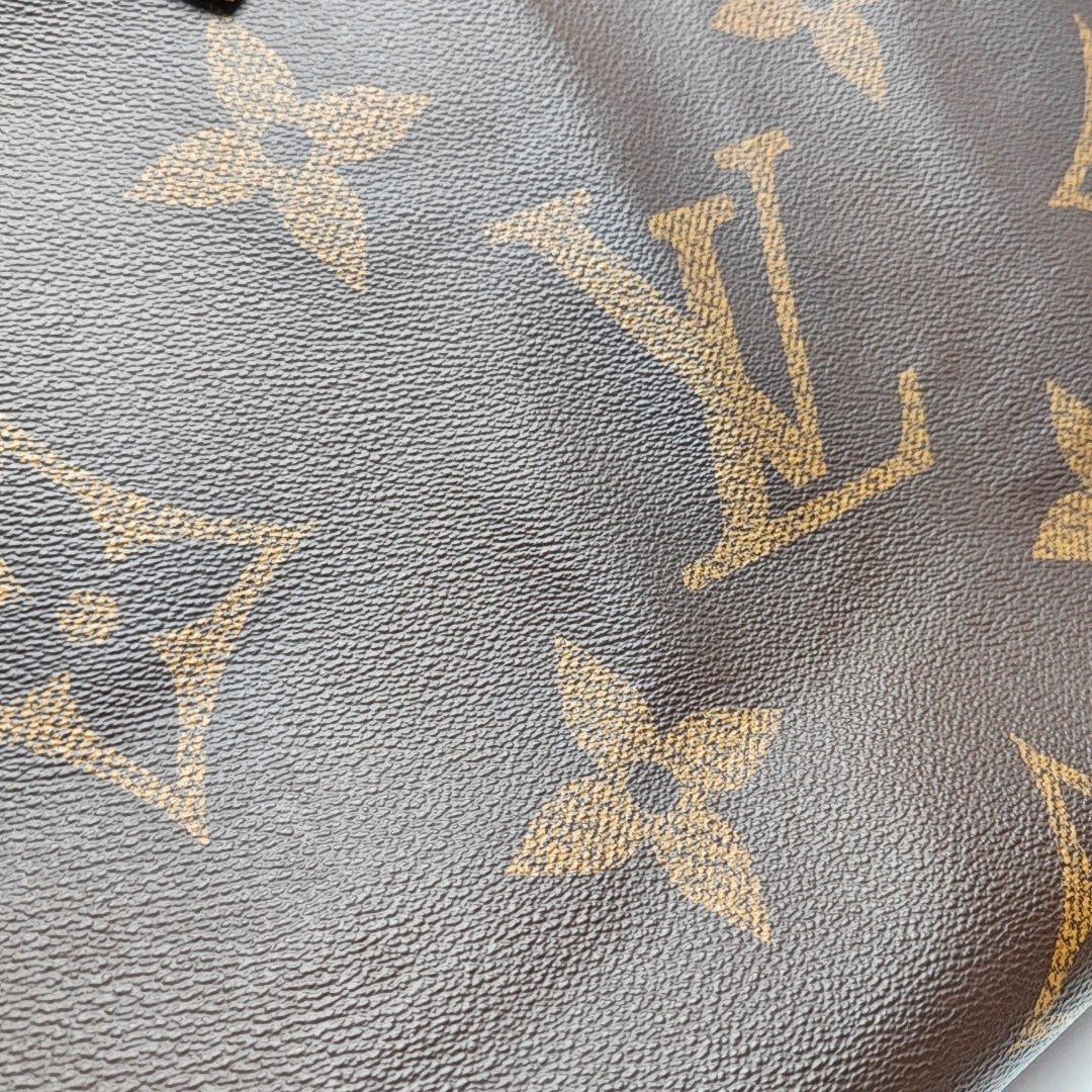 ONTHEGO GM Monogram Coated Canvas Brown
