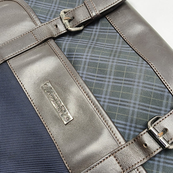 Fabric Shoulder Bag Blue