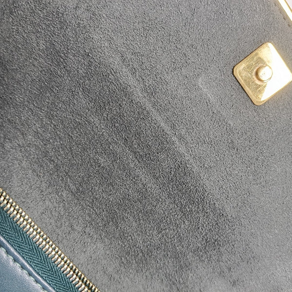 Tube Calfskin Green
