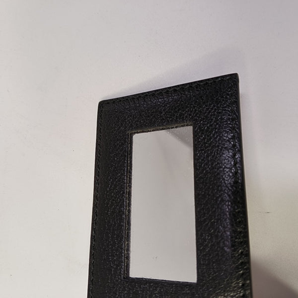 CLASSIC FLAP Small Quilted Grained Calfskin Black