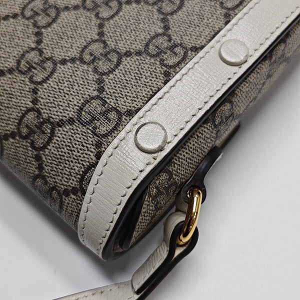 Horsebit 1955 Mini Coated Canvas Beige