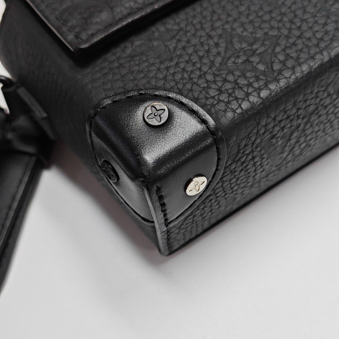 SOFT TRUNK Mini Monogram Calfskin Black